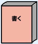 書く